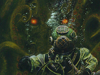 Horror, H P Lovecraft, Fantasy, Cthulhu HD wallpaper