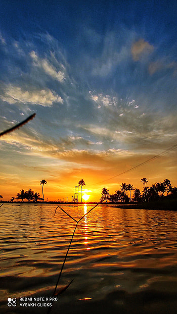 Sunset, cloud, sky, Kerala HD phone wallpaper