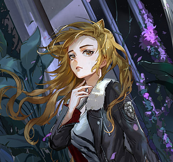Tenn girl, art, Arknights, mobile game HD wallpaper