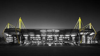 Stadium , Borussia Dortmund, Great-looking, Football club HD wallpaper