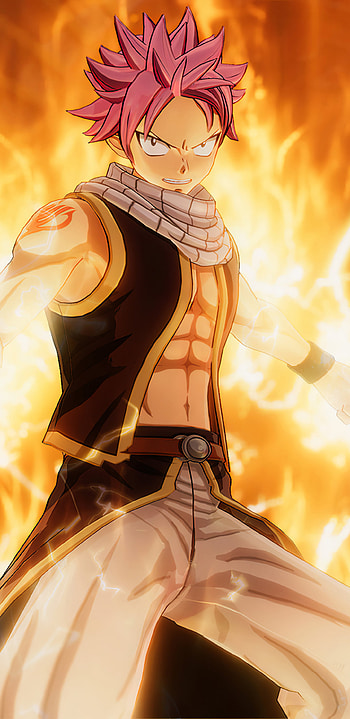 Natsu Dragneel, Fairy Tail anime HD phone wallpaper