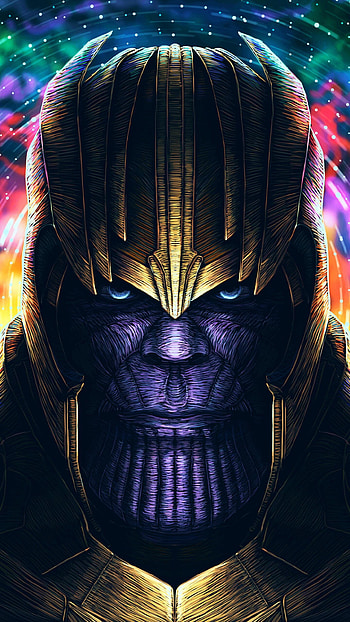 Thanos, Marvel Villains HD phone wallpaper