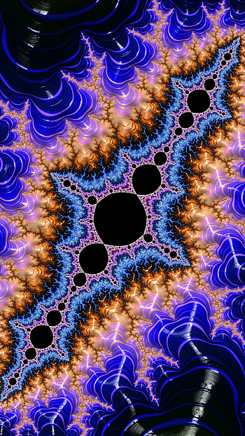 Fractal Art Trippy Psychedelic Background for Smart, Abstract, fractal HD phone wallpaper