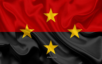 Flag of Norte de Santander Department, , silk texture, Norte de Santander Department, Norte de Santander, Colombian Department, Norte de Santander flag, Colombia HD wallpaper