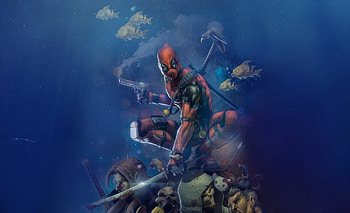 Deadpool Digital Color Art, deadpool, superheroes, artist, artwork, digital-art, artstation HD wallpaper