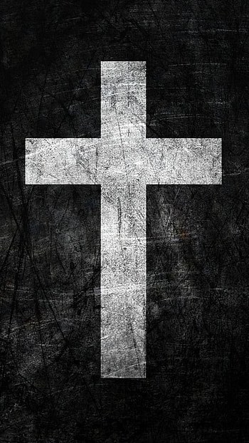 Jesus Cross, Black And White, Theme Background HD phone wallpaper
