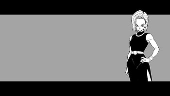 Android 18: DBZ Manga Noir —, Manga, Dragon Ball Z, Android 18 (Dragon Ball), Anime Girl HD wallpaper