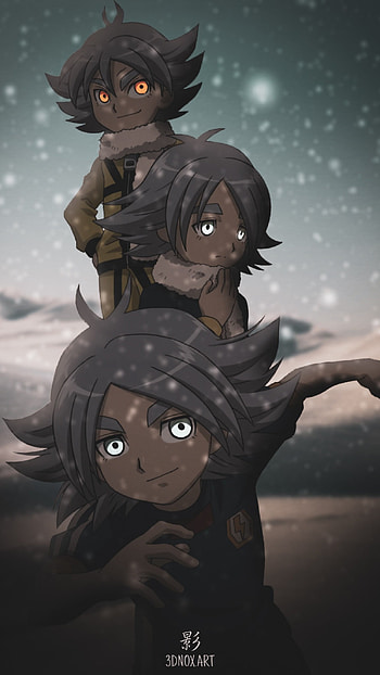 Fubuki Shirou, art, cartoon, snow HD phone wallpaper