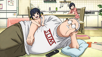 Sakamoto Days Family Moment – Taro, Aoi & Hana Relaxing Together, Anime, Sakamoto Days, Taro Sakamoto, Aoi Sakamoto, Hana Sakamoto HD wallpaper