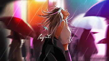 Its Raining, rain, artist, artwork, digital-art, artstation HD wallpaper