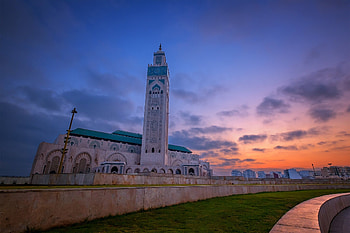 Morocco, Casablanca pride, Hassan II Mosque, ry HD wallpaper