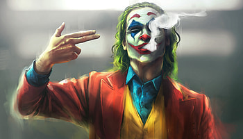 Joker Finger Gun Shot, joker-movie, joker, superheroes, supervillain, art, deviantart HD wallpaper