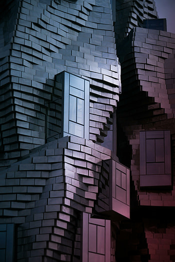 Building, structure blocks, architecture HD phone wallpaper