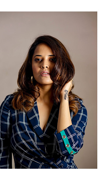 Anusuya Bharadwaj, telugu actress, anchor, model, sexy gorgeous HD phone wallpaper
