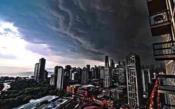 Lincolns Revenge, sinister, forcesofnature, nature, storm HD wallpaper