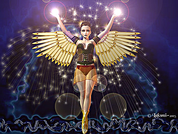 The Light Keeper, other, angel, fantasy, light HD wallpaper