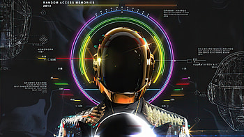 Daft Punk Au Revoir, daft-punk, music, helmet HD wallpaper