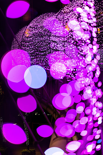 Violet, Glare, Circles, Miscellanea, Miscellaneous, Purple, Bokeh, Boquet HD phone wallpaper