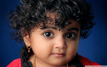 Aarushi,sweet angel, kid, girl, Indian, children HD wallpaper