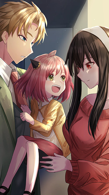 Loid, Yor & Anya — Forger Family , Loid Forger, Yor Forger, Anya Forger, Anime, Spy x Family HD phone wallpaper