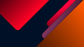 Material Red Orange Colors , abstract, artist, artwork, digital-art HD wallpaper