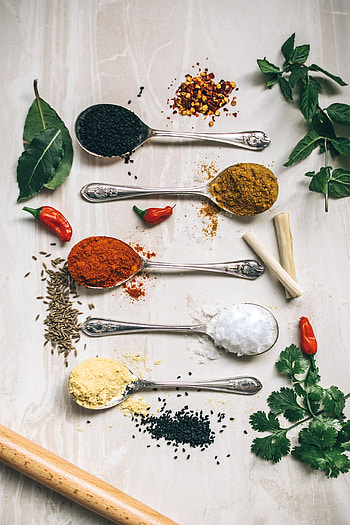 Essential spices, Kitchen must-haves, Culinary essentials, Flavorful additions HD phone wallpaper