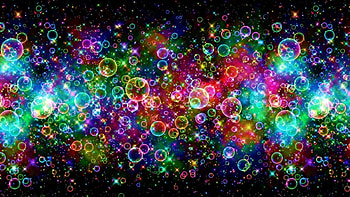 Psychedelic Bubbles PC and Mac HD wallpaper