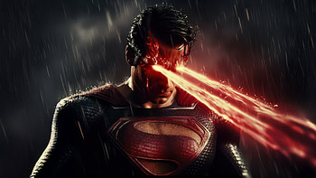 Superman Heat Vision Unleashed, superman, superheroes, artwork, art, digital-art, ai HD wallpaper