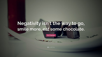 Ed Sheeran Quote: “Negativity isn't the way to go, smile more HD wallpaper