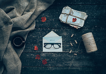 Miscellanea, Miscellaneous, Letters, Glasses, Spectacles, Envelope HD wallpaper