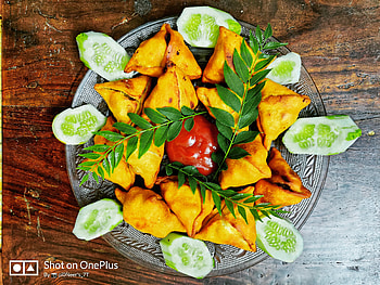 Singara, tableware, ingredient HD wallpaper