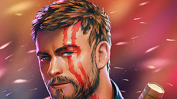 Thor Newarts, thor, superheroes, artwork, digital-art HD wallpaper