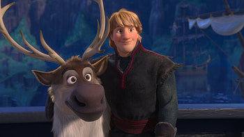 Kristoff, Frozen Animation, Sven, Love HD wallpaper