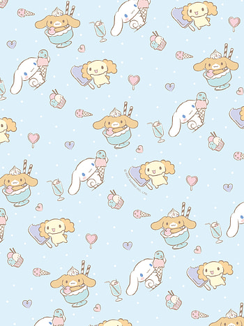 Cinamaroll, orange, art HD phone wallpaper