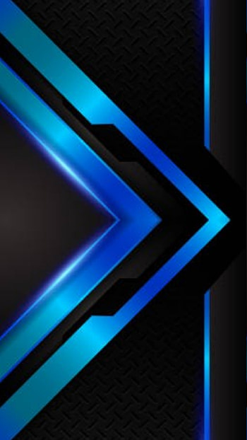 gamer tech amoled neon, digital, 3d, blue, material, modern, texture, design, black, pattern, abstract HD phone wallpaper