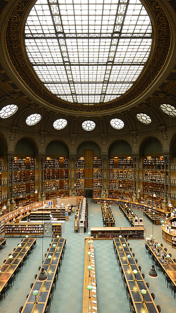 Library, Amazing HD phone wallpaper