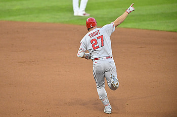 Mike Trout: of the Los Angeles Angels Star, Sports, baseball, MLB HD wallpaper