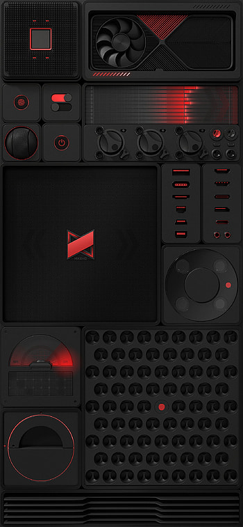 MKB Modules Dark, MKB, technology, artistic HD phone wallpaper