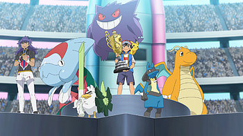 Pokémon Ultimate Journeys - Trainer and Team Showcase, Anime, Pokémon Ultimate Journeys: The Series HD wallpaper