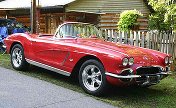 62 chevy corvetteconvertible, ford, chrsy, dodge, chevy HD wallpaper