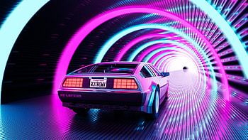 Delorean DMC 12, Back to the Future, , Background HD wallpaper