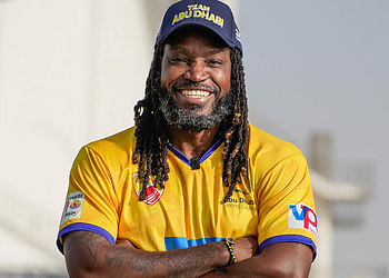 Abu Dhabi T10, Chris Gayle HD wallpaper