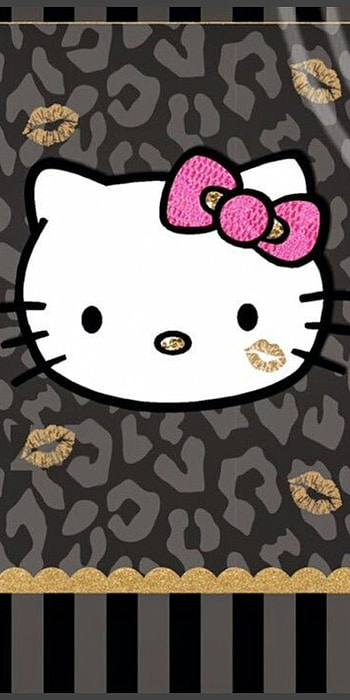 Hello kitty, whiskers, pink HD phone wallpaper
