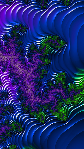 Vertical Fractal Background for Smart, pattern, psychedelic, trippy, Abstract, fractal HD phone wallpaper