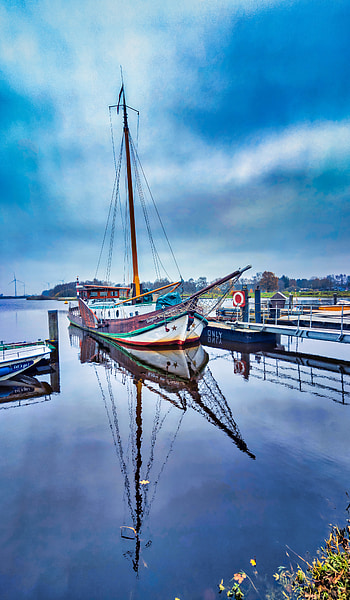Nature, Rivers, Boat, Port HD phone wallpaper