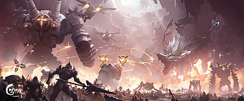 Epic Genshin Impact Battle, video game, Genshin Impact HD wallpaper