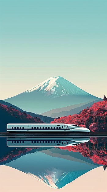 Serene Journey, reflection, mountain HD phone wallpaper