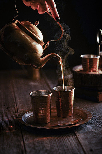 Food, Drink, Beverage, Tea, Glasses, Steam, Teapot, Kettle HD phone wallpaper