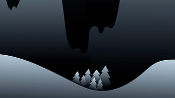 Dark Night Minimalist , dark, night, artist, artwork, minimalist, minimalism, behance HD wallpaper