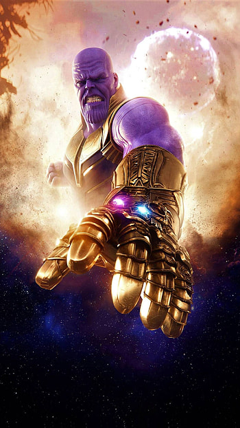 Thanos, Avengers Infinity War artwork, , Sony Xperia compatibility HD phone wallpaper